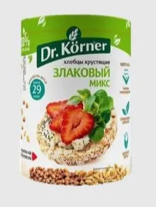 Хлебцы Dr.Korner Злаковый МИКС 90 гр/2 шт.
